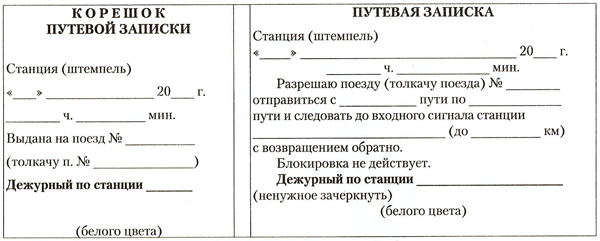 Образец заполнения бланка ду 55